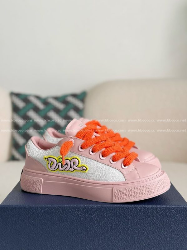 「#4563」Dior B33 Leather Sneakers
