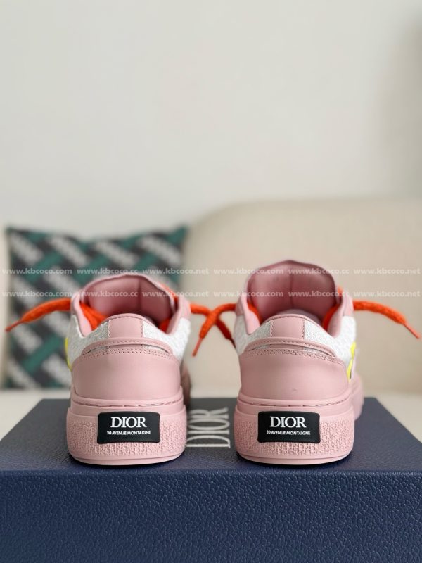 「#4563」Dior B33 Leather Sneakers - Image 3