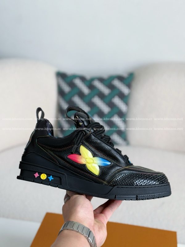 「#4629」LOUIS VUITTON SKATE LOW-TOP SNEAKERS - Image 6