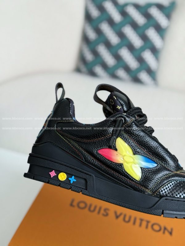 「#4629」LOUIS VUITTON SKATE LOW-TOP SNEAKERS - Image 7