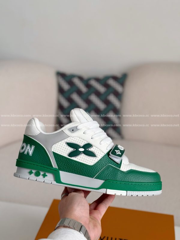 「#4668」LOUIS VUITTON TRAINER SNEAKERS - Image 6