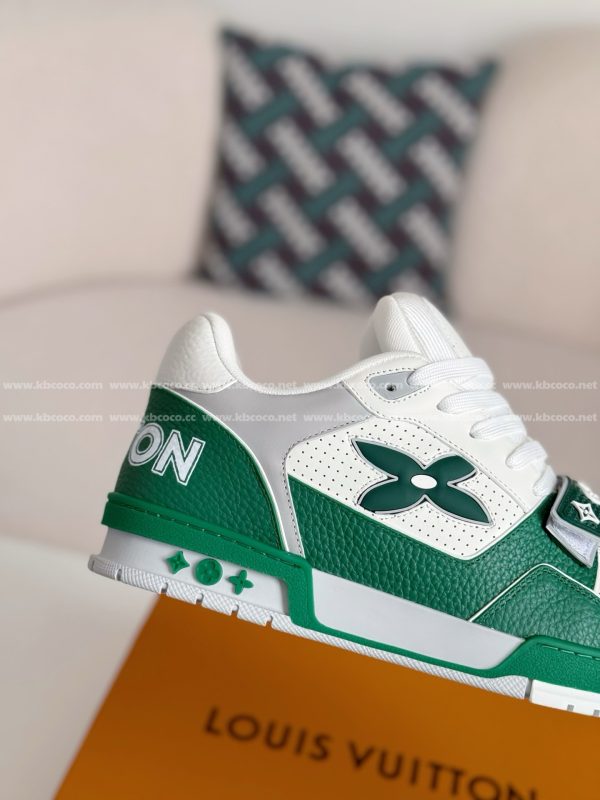 「#4668」LOUIS VUITTON TRAINER SNEAKERS - Image 7