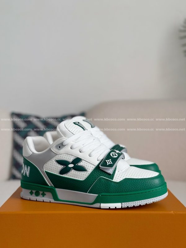 「#4668」LOUIS VUITTON TRAINER SNEAKERS