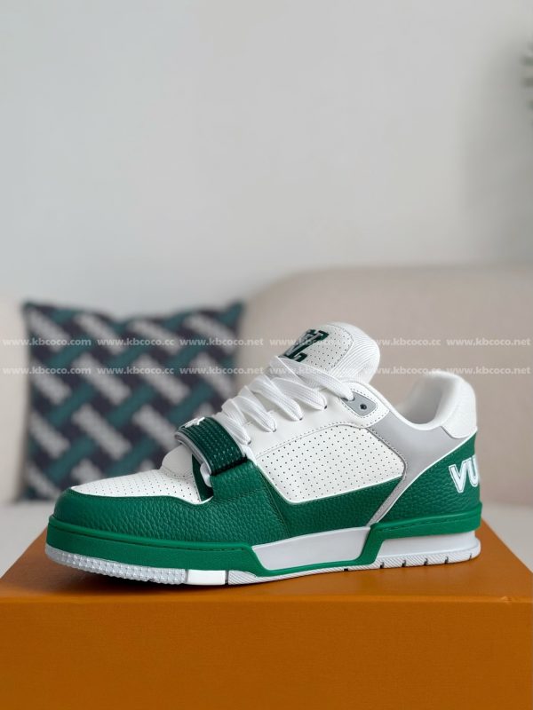 「#4668」LOUIS VUITTON TRAINER SNEAKERS - Image 4