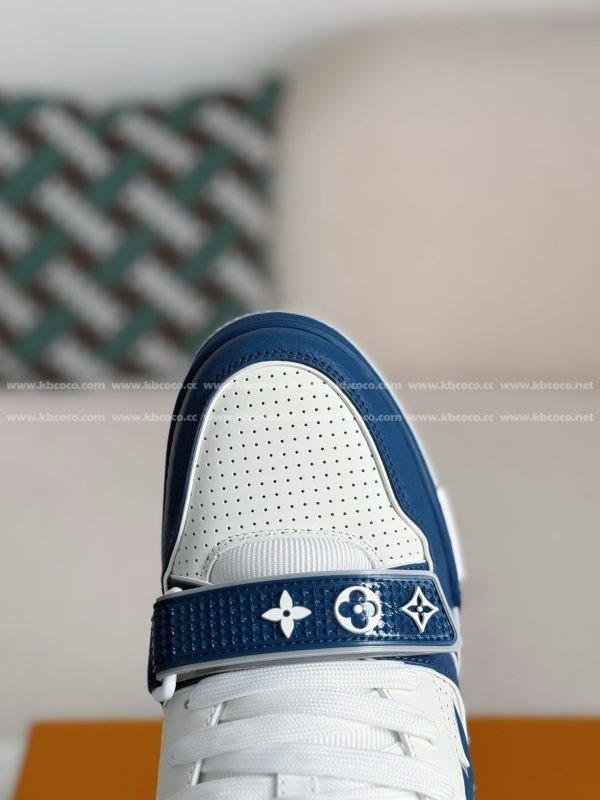 「#4674」LOUIS VUITTON TRAINER SNEAKERS - Image 8