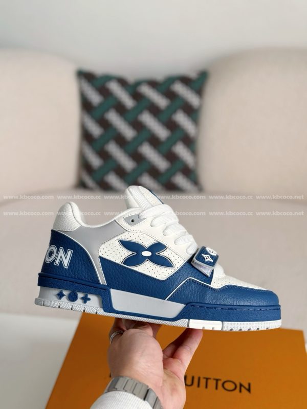 「#4674」LOUIS VUITTON TRAINER SNEAKERS - Image 6