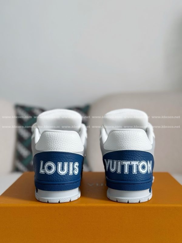 「#4674」LOUIS VUITTON TRAINER SNEAKERS - Image 3