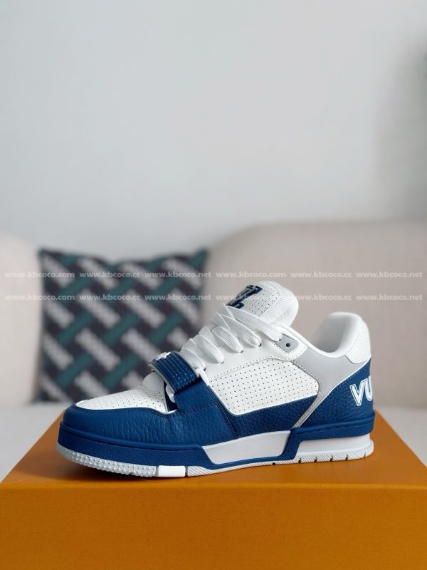 「#4674」LOUIS VUITTON TRAINER SNEAKERS - Image 4