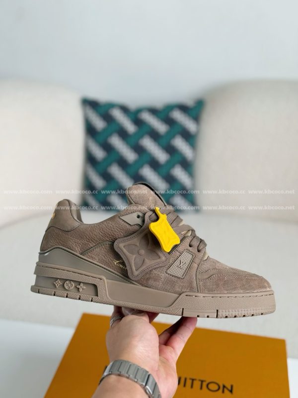 「#4873」LOUIS VUITTON TRAINER SNEAKERS - Image 6