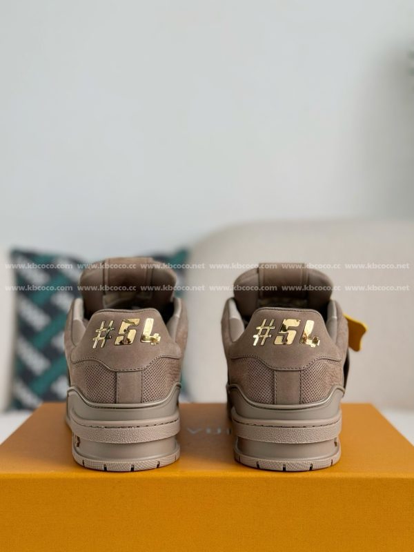 「#4873」LOUIS VUITTON TRAINER SNEAKERS - Image 3