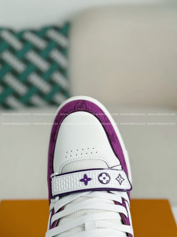 「#4874」LOUIS VUITTON TRAINER SNEAKERS - Image 8