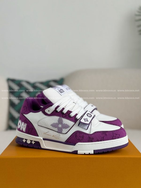 「#4874」LOUIS VUITTON TRAINER SNEAKERS