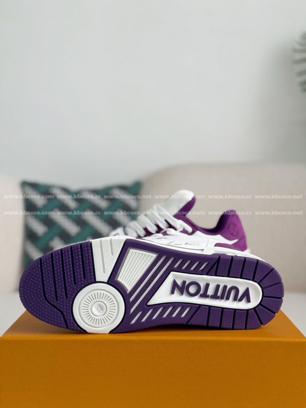 「#4874」LOUIS VUITTON TRAINER SNEAKERS - Image 5