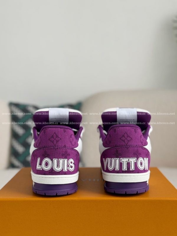 「#4874」LOUIS VUITTON TRAINER SNEAKERS - Image 3
