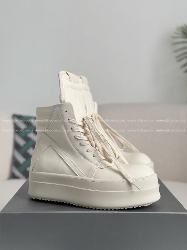 ¡¸#5083¡¹RICK OWENS/RO GEOBASKET HIGH-TOP FASHION PLIMSOLLS