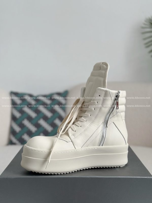 ¡¸#5083¡¹RICK OWENS/RO GEOBASKET HIGH-TOP FASHION PLIMSOLLS - Image 4