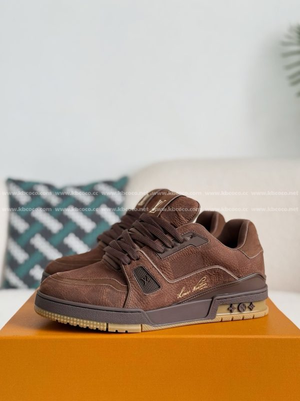 「#5074」LOUIS VUITTON TRAINER SNEAKERS - Image 2