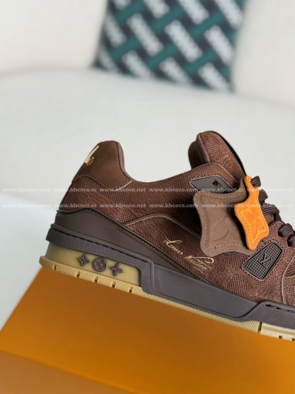 「#5074」LOUIS VUITTON TRAINER SNEAKERS - Image 7