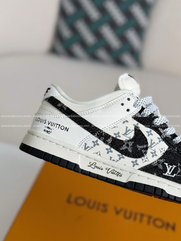 「#5201」LOUIS VUITTON x Nike Dunk Casual Sneakers - Image 7