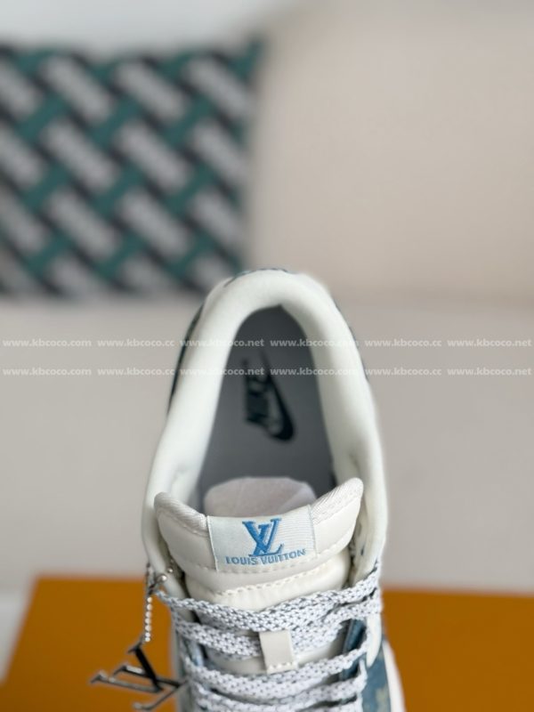 「#5202」LOUIS VUITTON x Nike Dunk Casual Sneakers - Image 8