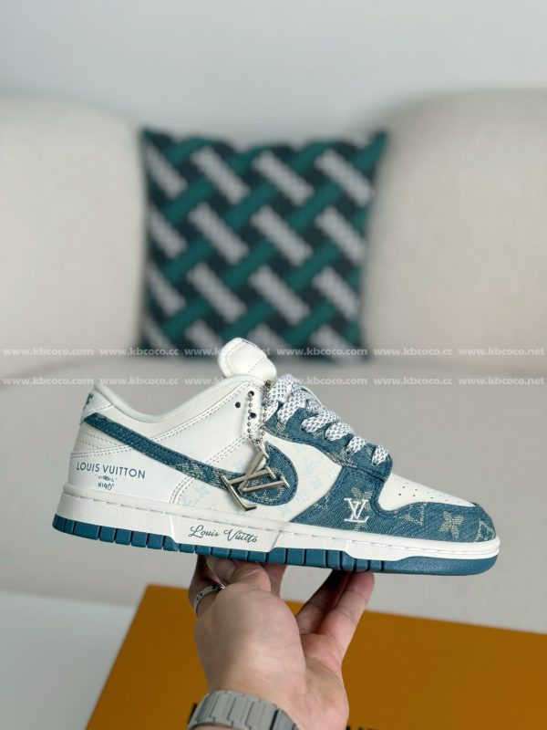 「#5202」LOUIS VUITTON x Nike Dunk Casual Sneakers - Image 6