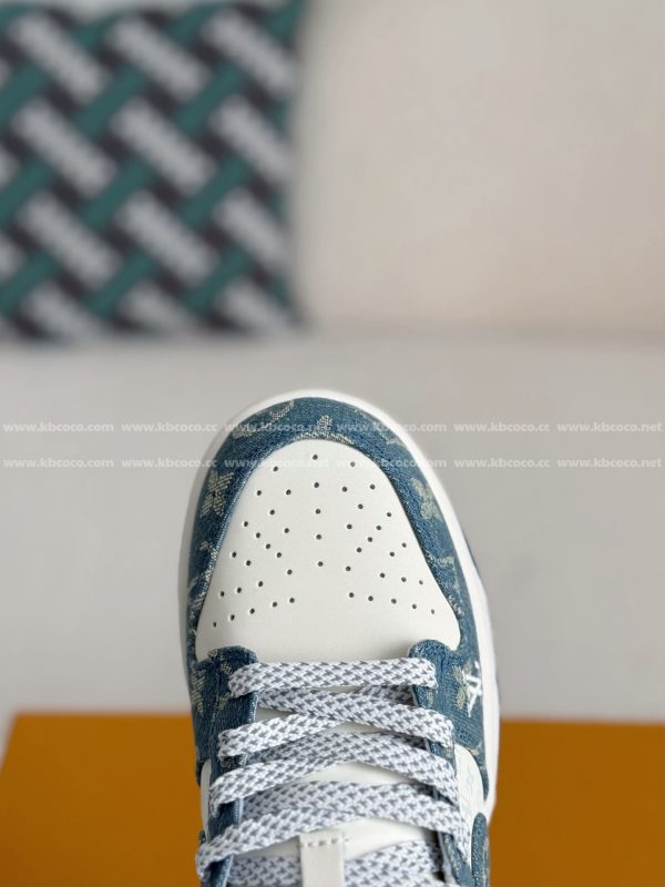 「#5202」LOUIS VUITTON x Nike Dunk Casual Sneakers - Image 9
