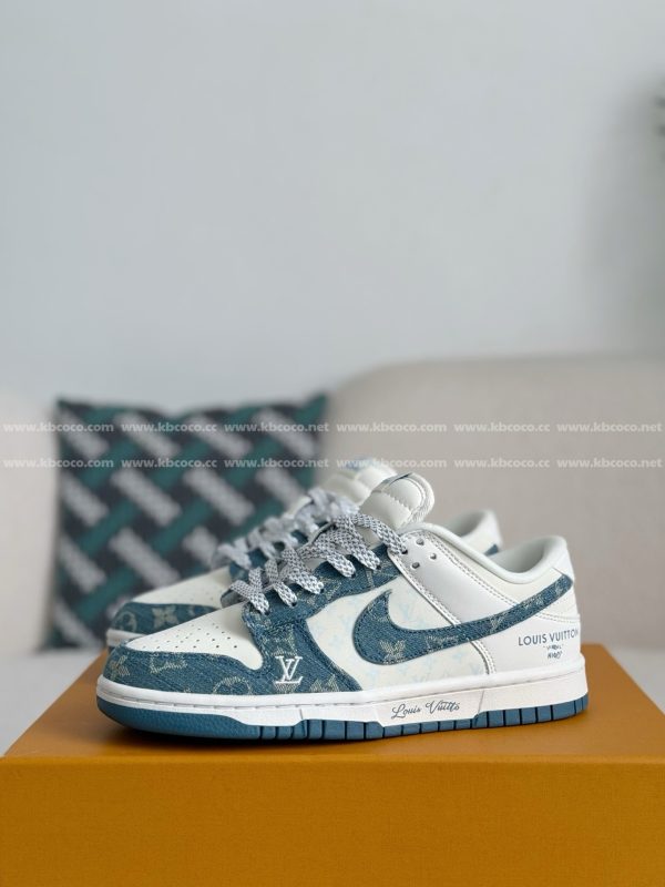 「#5202」LOUIS VUITTON x Nike Dunk Casual Sneakers - Image 2
