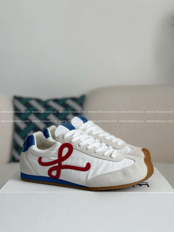 ¡¸#5203¡¹Loewe Ballet Runner 2.0 Leather Casual Shoes