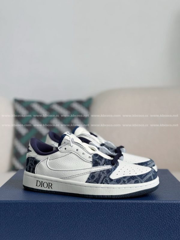 ¡¸#5195¡¹Dior x Jordan Air Jordan 1 Low Golf 6.0 Sneakers