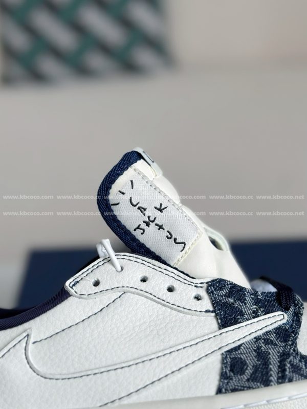 ¡¸#5195¡¹Dior x Jordan Air Jordan 1 Low Golf 6.0 Sneakers - Image 10
