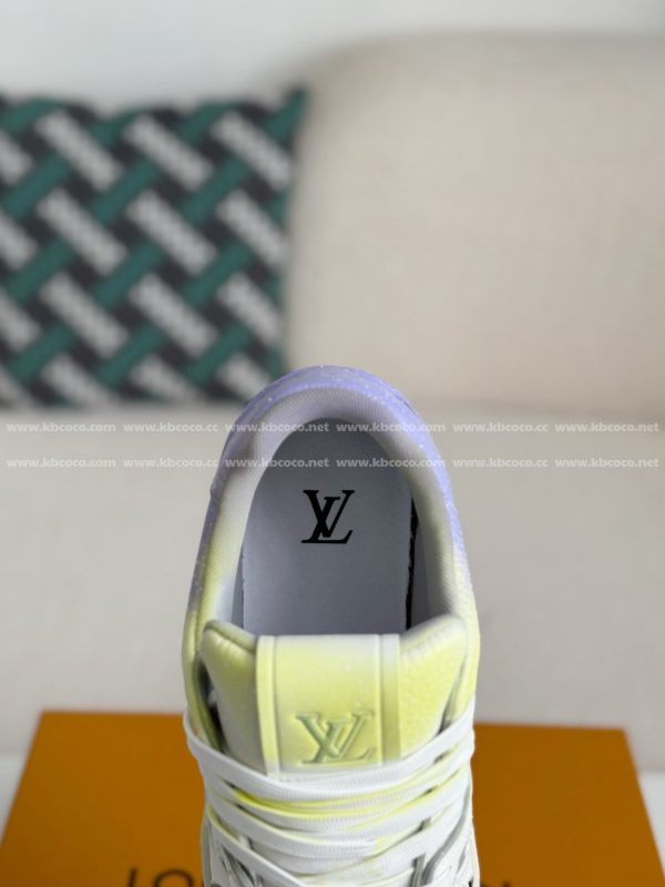 「#5196」LOUIS VUITTON TRAINER SNEAKERS - Image 8