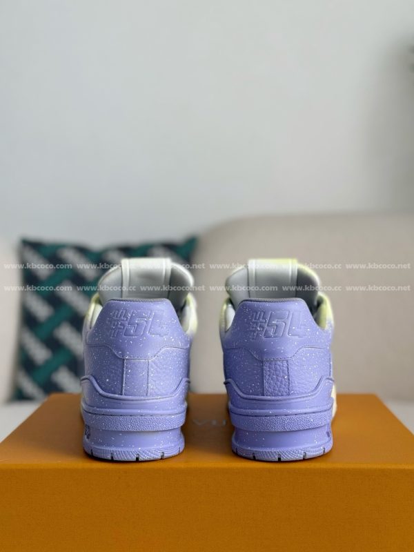 「#5196」LOUIS VUITTON TRAINER SNEAKERS - Image 3