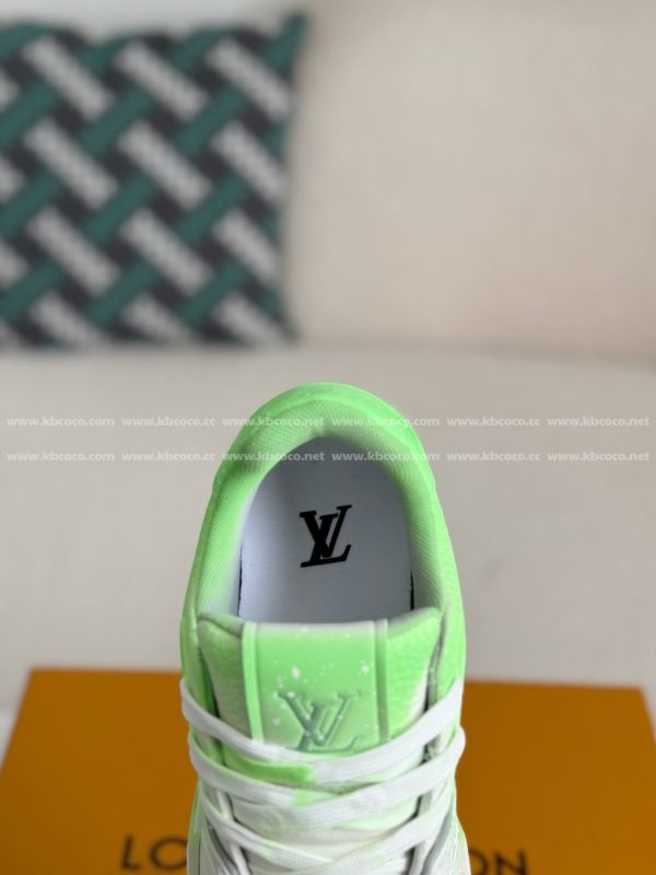 「#5197」LOUIS VUITTON TRAINER SNEAKERS - Image 8