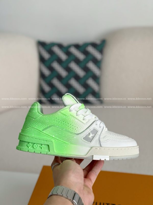 「#5197」LOUIS VUITTON TRAINER SNEAKERS - Image 6