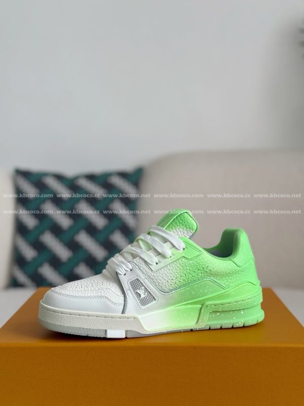 「#5197」LOUIS VUITTON TRAINER SNEAKERS - Image 4