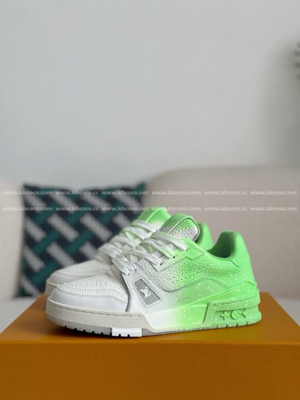 「#5197」LOUIS VUITTON TRAINER SNEAKERS - Image 2