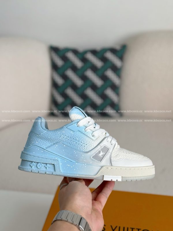 「#5198」LOUIS VUITTON TRAINER SNEAKERS - Image 6