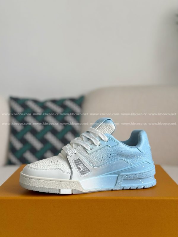 「#5198」LOUIS VUITTON TRAINER SNEAKERS - Image 4