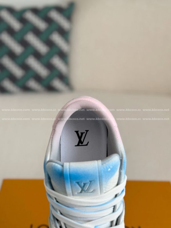 「#5199」LOUIS VUITTON TRAINER SNEAKERS - Image 8