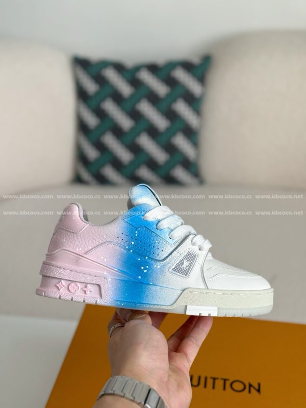 「#5199」LOUIS VUITTON TRAINER SNEAKERS - Image 6