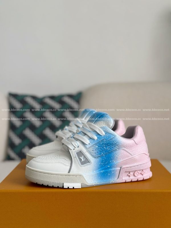 「#5199」LOUIS VUITTON TRAINER SNEAKERS - Image 2
