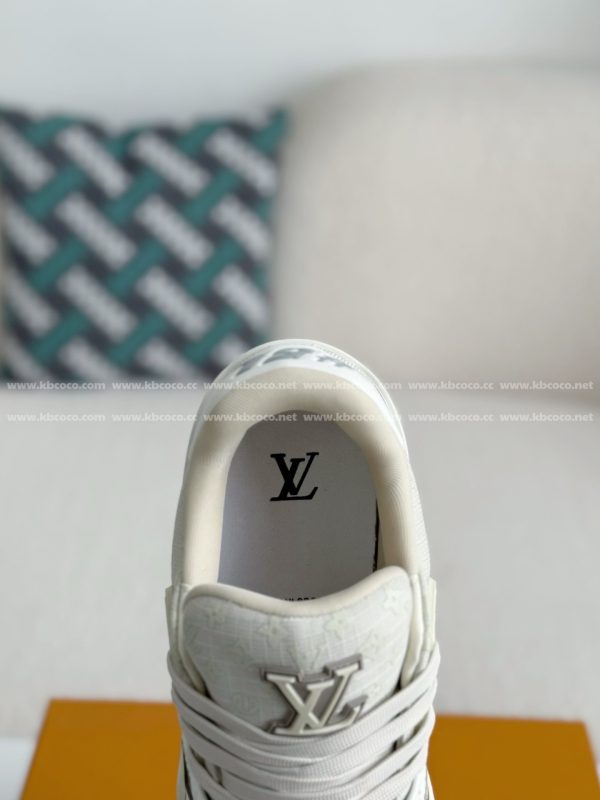 「#5259」LOUIS VUITTON TRAINER SNEAKERS - Image 8
