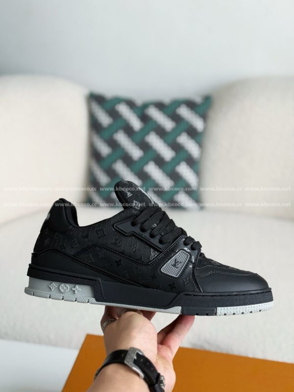 「#5260」LOUIS VUITTON TRAINER SNEAKERS - Image 6