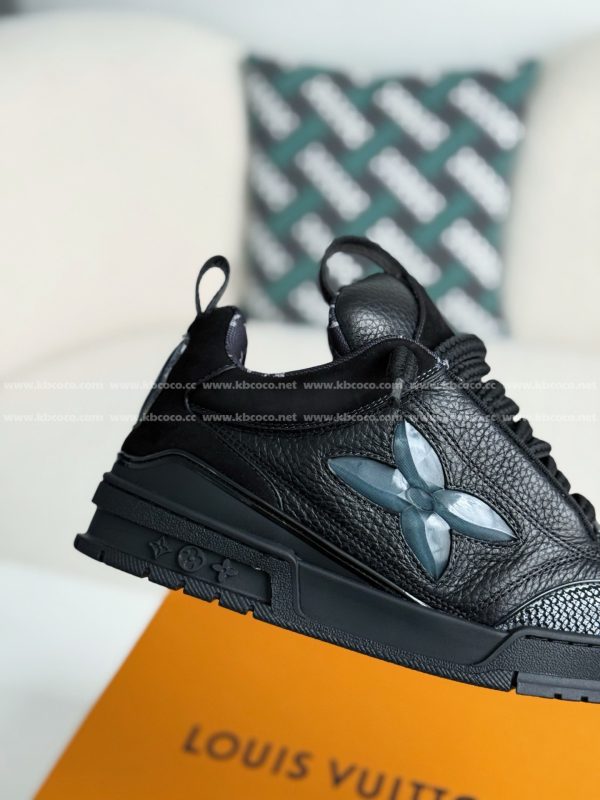 「#4015」LOUIS VUITTON SKATE LOW-TOP SNEAKERS - Image 7