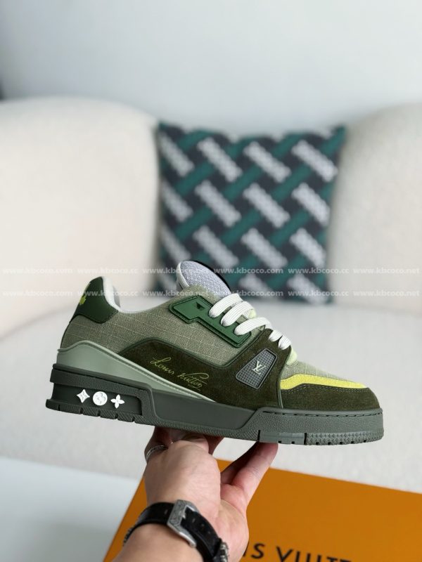 「#5280」LOUIS VUITTON TRAINER SNEAKERS - Image 6