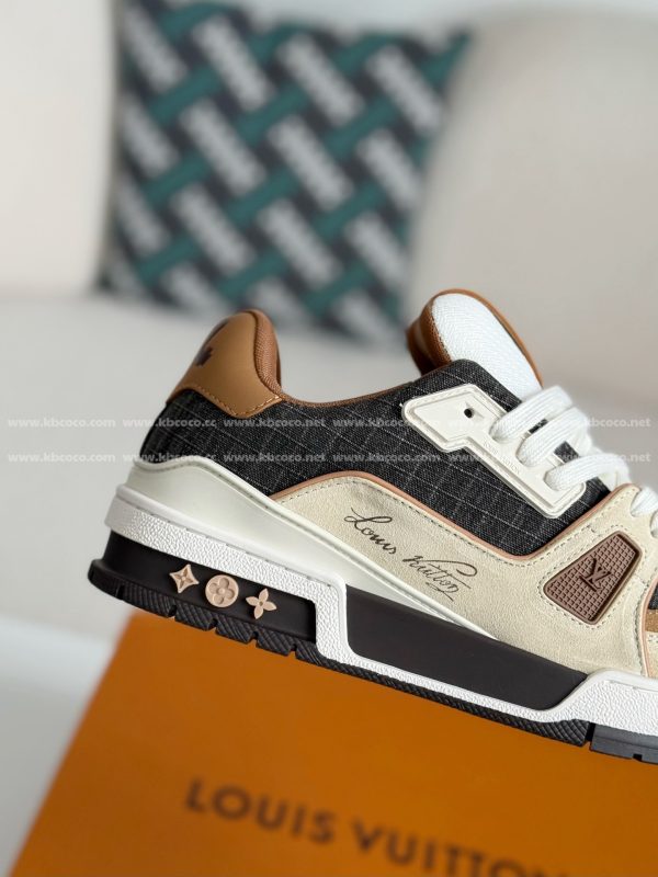 「#5285」LOUIS VUITTON TRAINER SNEAKERS - Image 7