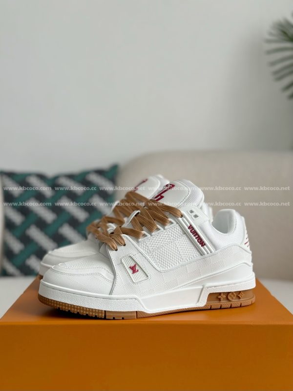「#5366」LOUIS VUITTON TRAINER SNEAKERS - Image 2
