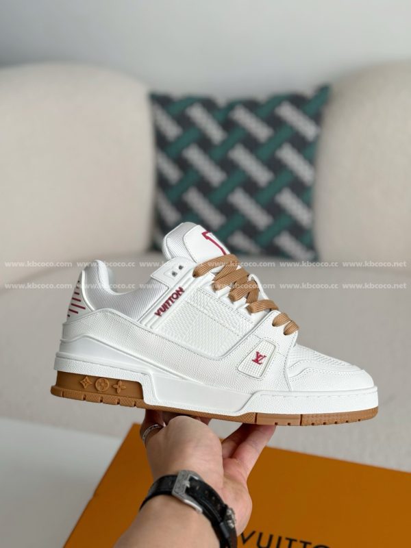 「#5366」LOUIS VUITTON TRAINER SNEAKERS - Image 6