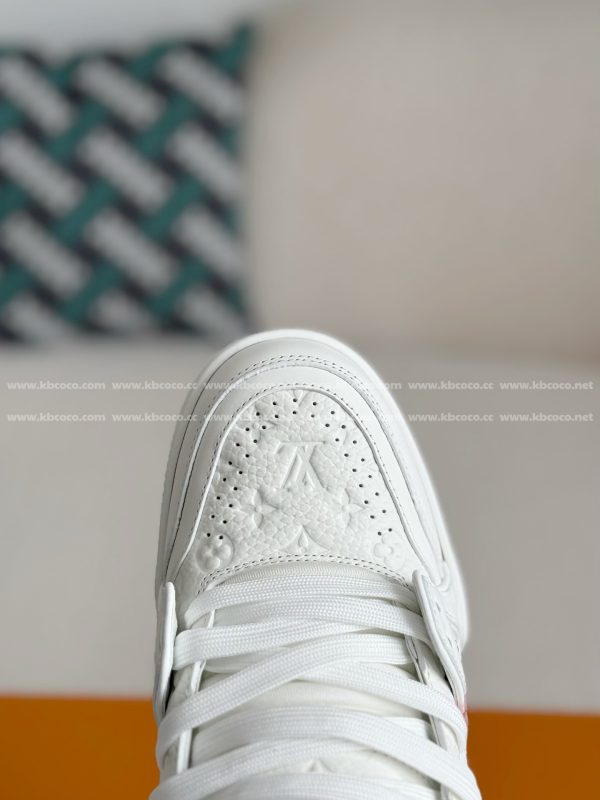 「#5367」LOUIS VUITTON TRAINER SNEAKERS - Image 8