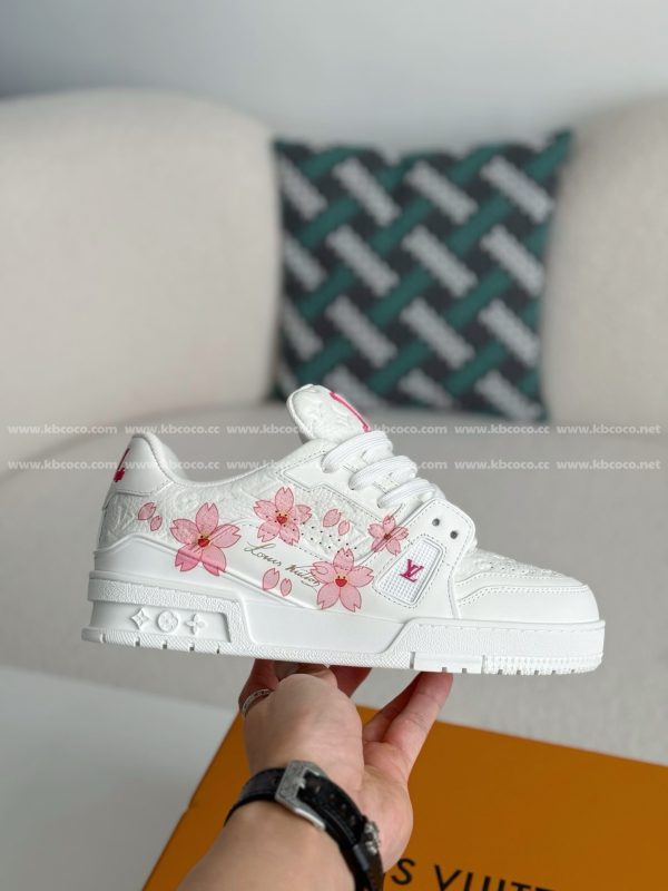「#5367」LOUIS VUITTON TRAINER SNEAKERS - Image 6
